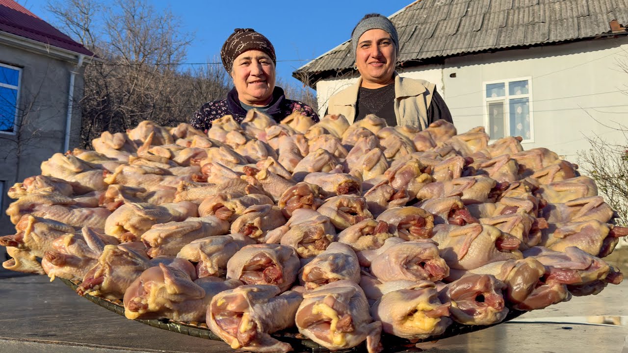 ROASTED QUAIL RECIPE  Capital Salad From Grandma Naila  Cooking Quail In Oven    