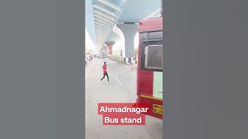 Ahilyanagar Bus stand #travelvlog #travel #shortsvideo #msrtc #event #shivsahi #msrtcbus
