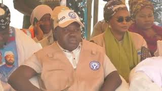 FG distributes food items to the people affected with various forms of disaster in Niger state 