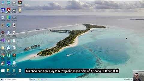 Hướng dẫn Proteus - Mạch đếm tự động 000 - 999