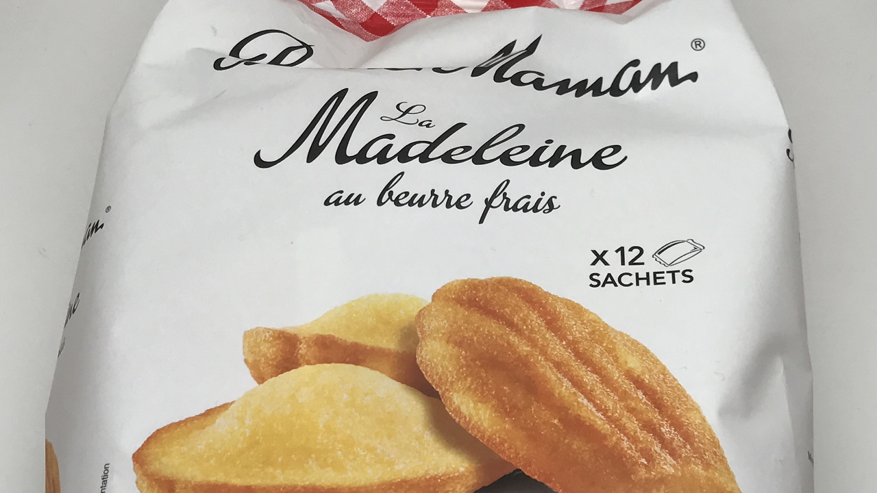 La Madeleine au beurre frais Bonne Maman (x12 Sachets) 300g 