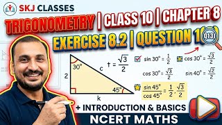 Class 10 Maths Chapter 8 Exercise 8.2 Q1 (iii) Trigonometry | Introduction & Basics | NCERT