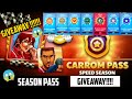 Carrom pool Free speed season premium pass giveaway✨