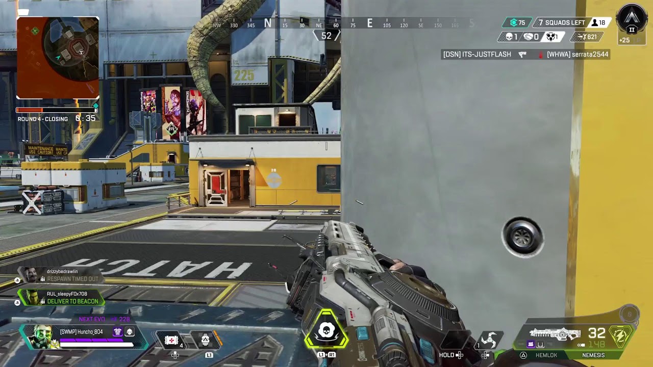 Apex legend Horizon/Caustic takeover Im Back From the Dead!!! LoL Solo Queue