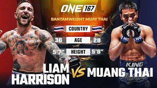 The Wildest Round In Muay Thai 🤯 Liam Harrison Vs. Muangthai