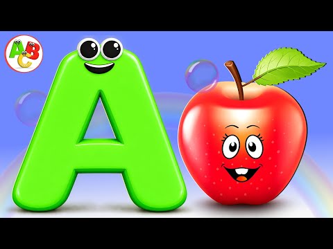 Learn ABC Alphabet A to Z | ABC Song for Kids 🎵 | Phonics & Letter Sounds | Kids Learning Songs