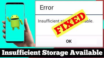 [Easy GUIDE] Android Insufficient Storage Available Plenty of Space
