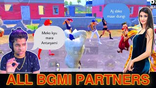 FUN WITH ALL BGMI PARTNERS || ANTARYAMI GAMING