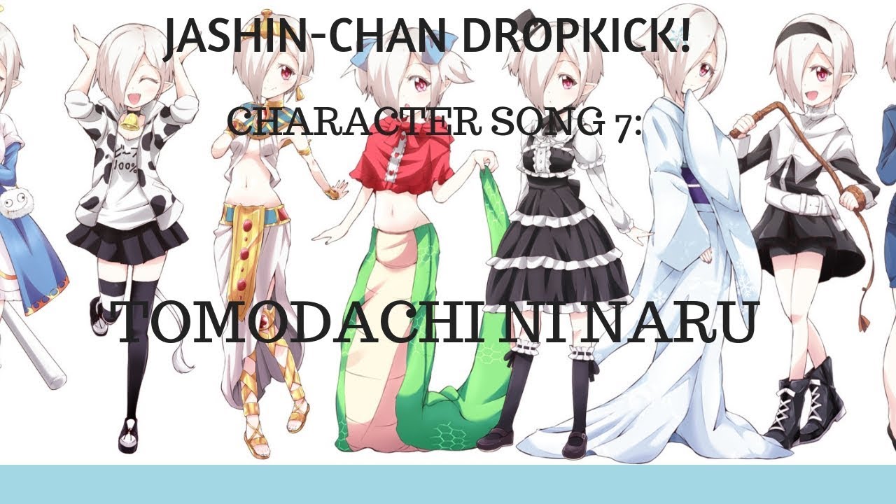 Tomodachi Ni Naru Jashin Chan Dropkick Character Song Collection Tomodachi Ni Naru Jashin Chan Dropkick Character Song Collection