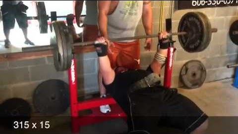 8/29/13 Cube Bench Rep Day