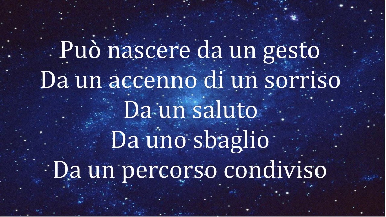 Francesca Michielin - L'amore esiste (Lyrics) - YouTube