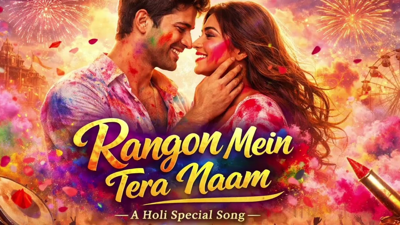 Rangon Mein Tera Naam | Holi Special Romantic Song 2026 | New Hindi Love Song | Full HD 