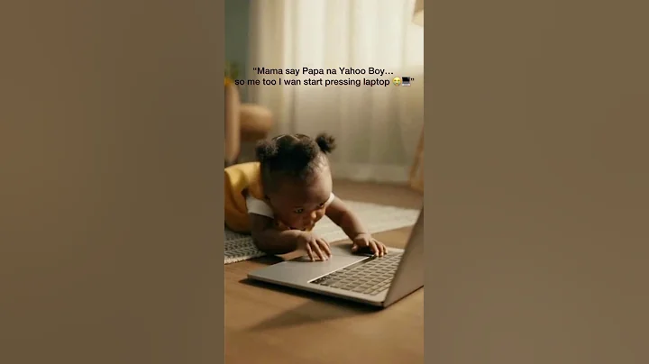 Mama say Papa na Yahoo Boy so me too I wan start pressing 😭💻”#nigeria #funny #comedy #shorts #fyp