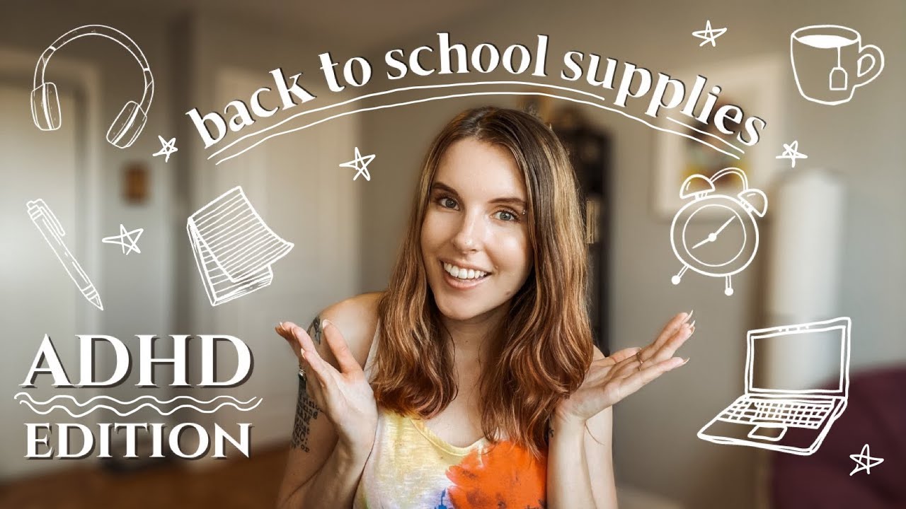 ADHD Back To School Shopping Supplies For University College ADHD Back To School Shopping Supplies For University College