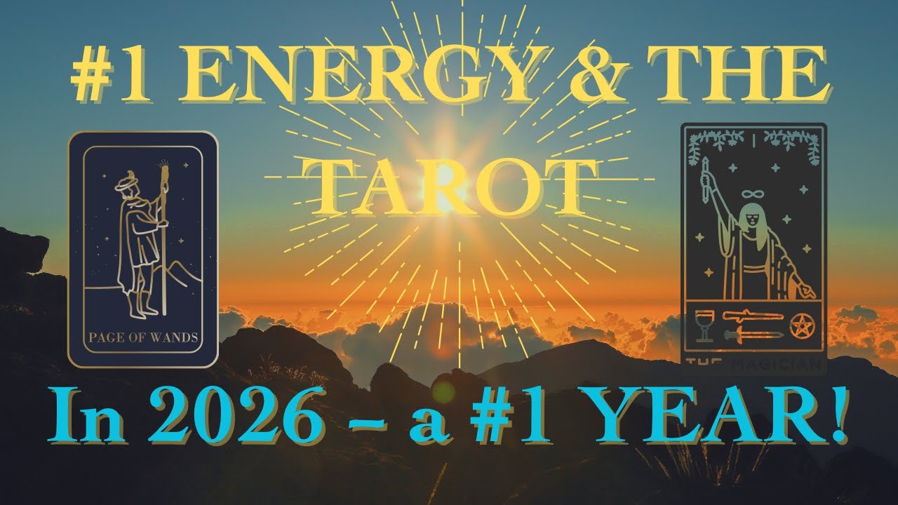 Energy of #1 in the Tarot in this #1 Energy Year - 2026