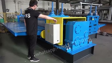 Steel Panel Barrel Roll Forming Machine#fyp #tiktok #rollformingmachine #rollformingmachinery