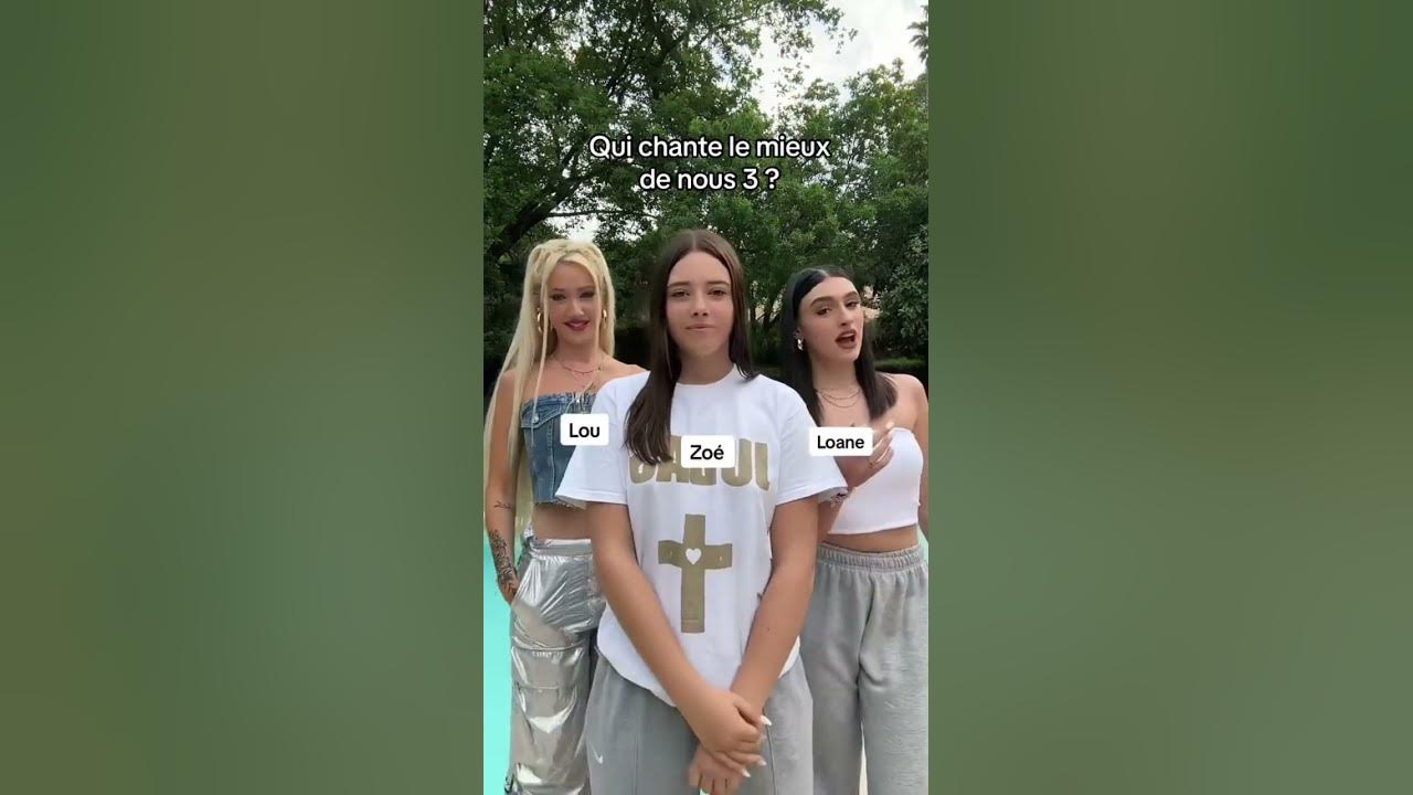 Qui a le mieux chanté de nous trois ? ♥️ désolé @anaisrobinoff pour ta musique 😭🙈