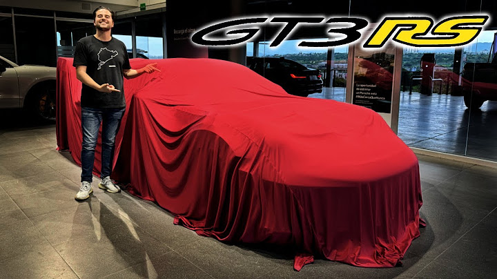 ¡Llegó Mi Nuevo Porsche GT3 RS!
