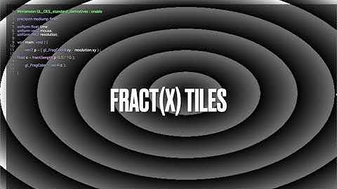 fract(x) function GLSL p5.js tiles p5.js generative art