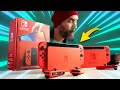 New Nintendo Switch OLED Mario Red Edition Unboxing