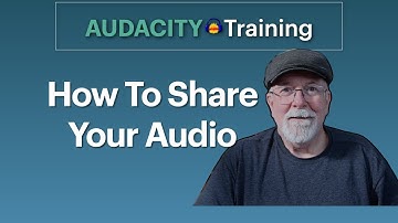 The Share Audio Button in Audacity 3.2.0