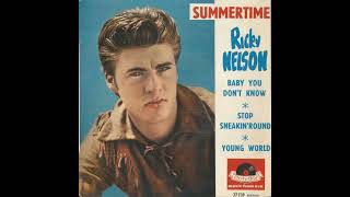 Ricky Nelson ~ 1962 ~ Summertime