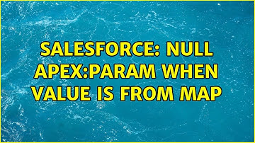 Salesforce: Null apex:param when value is from map (2 Solutions!!)