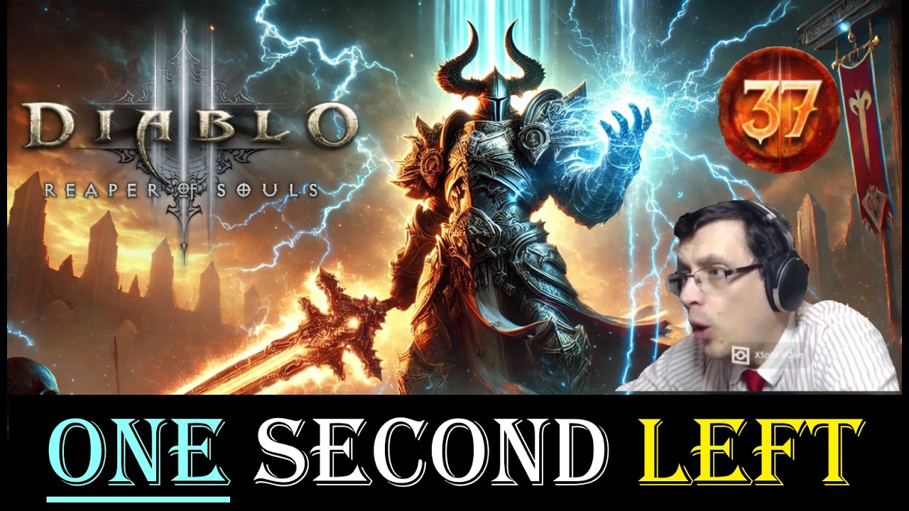 Осталась 1 секунда… Прохождение GR150 за Крестоносца-Осудителя | Diablo 3, 37 сезон