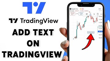 How To Add Text On TradingView 2025 | Customize Your Charts With Text Annotations
