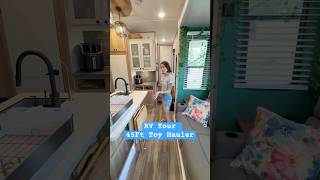 RV Tour! 45Ft Toy Hauler Nitro XLR #rvtour #fulltimerv #toyhauler #fifthwheel #rvliving #rvlifestyle