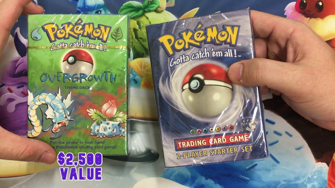 How To Identify SHADOWLESS Pokemon Starter Decks - Great For Collectors &  Investors - YouTube
