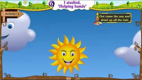 Std-5 English Sem-2 Chap-6 I studied Helping Hands-1 Edited By Peethva Bhaveshkumar