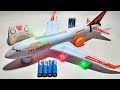 Open Electric airplane ✈️ and remote control airplane unboxing 3D model airplane