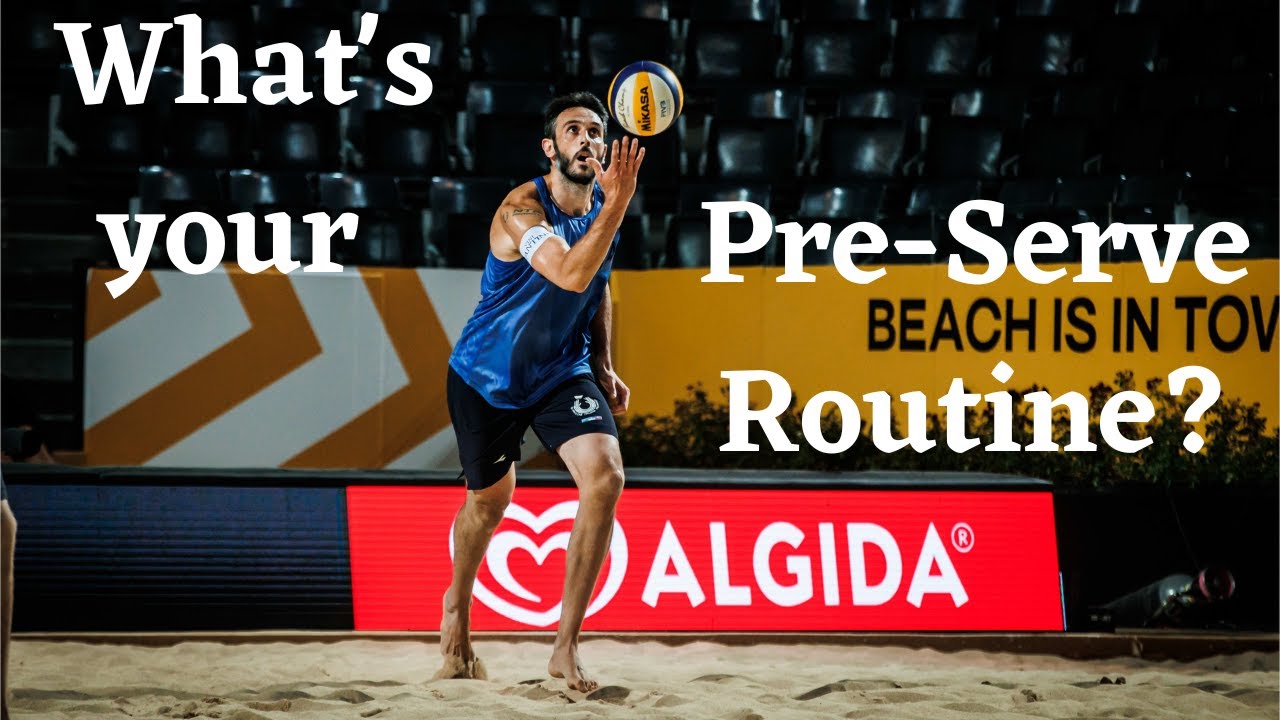 How to optimize your pre-serve routine for big aces and big wins - YouTube