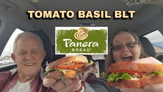 Panera NEW Tomato Basil BLT Review #foodreview #fastfoodreview #fastfood #tastetest