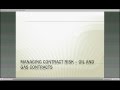 Fundamentals of Contracting in Oil and Gas Part Two - Online Training Course Sample Mp3
