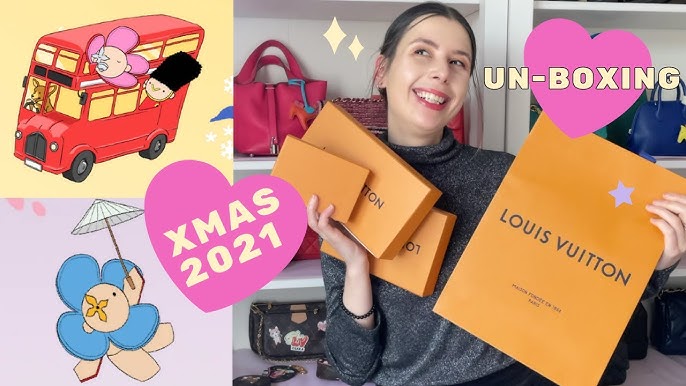 LOUIS VUITTON HAUL /UNBOXING /CHRISTMAS HOLIDAY 2021 PACKAGING