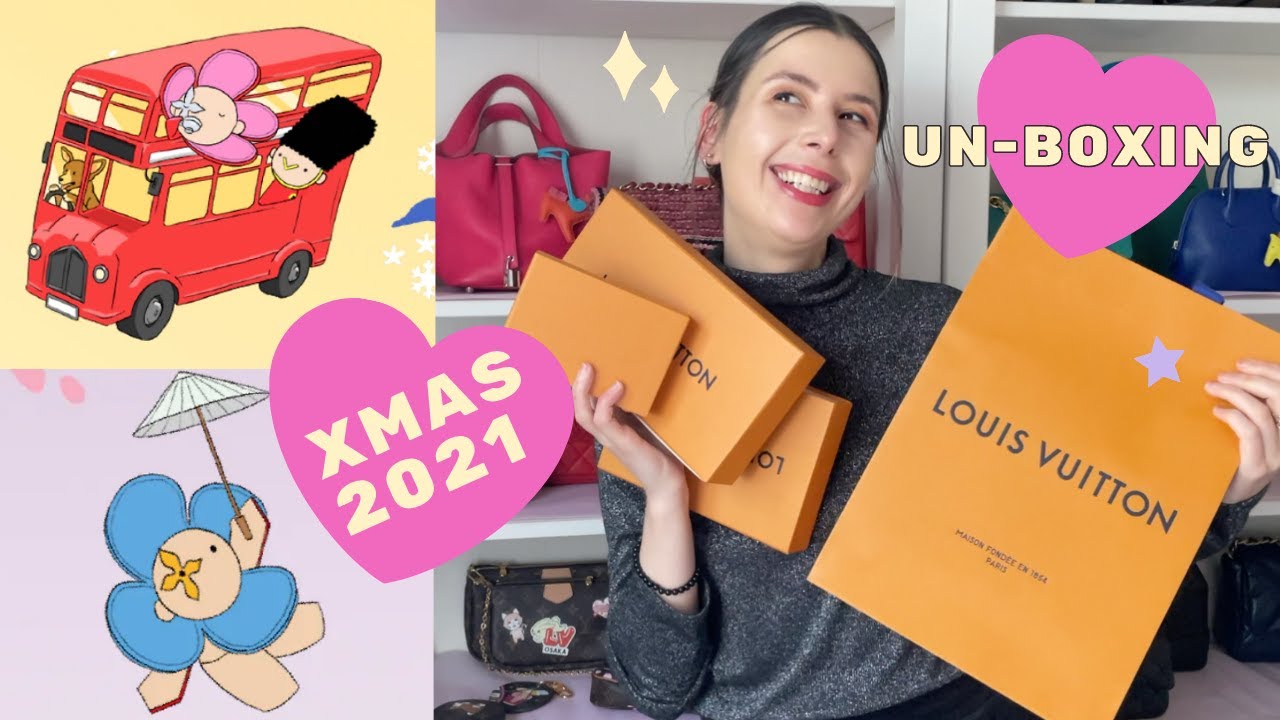 Louis Vuitton CHRISTMAS animation HAUL- Vivienne 2021-unboxing 4