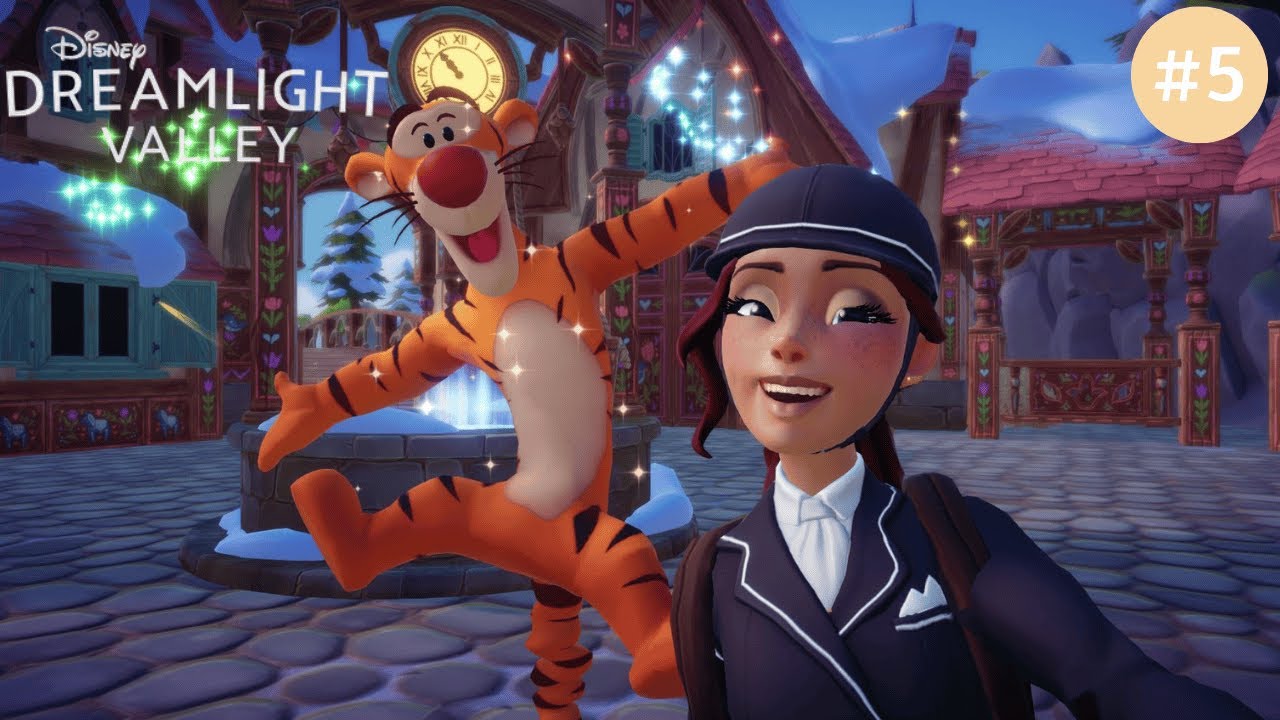 Unlocking Tigger and Pegasus!| Disney Dreamlight Valley #4 | Streamed 1-10-2026