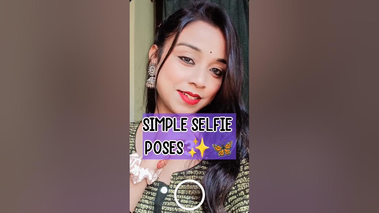  Snapchat Filter Selfie 💛 / Simple selfie poses 🦋 #youtubeshorts #shorts ...