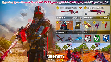 OG FREE Legendary DRH & Legendary Locus are unstoppable with Legendary Nikto to demolish all in CODM