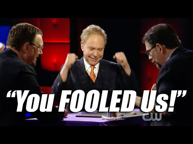 Magician Doc Dixon FOOLS Penn & Teller on Penn&Teller:Fool Us class=