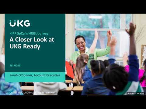 KIPP SoCal - UKG Ready Condensed Demo