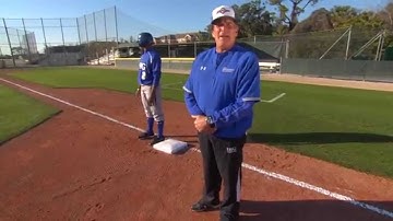 Baserunning Drills - 3rd Base Leads - Baserunning Series by the IMG Academy Baseball (6/6)