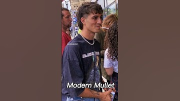 Thumbnail of Modern mullet hairstyle #menshair #menshairstyles