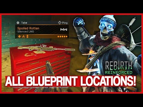 ALL 15 Hidden Blueprint Locations on Rebirth Island + A Couple Other Hidden Loot Items!