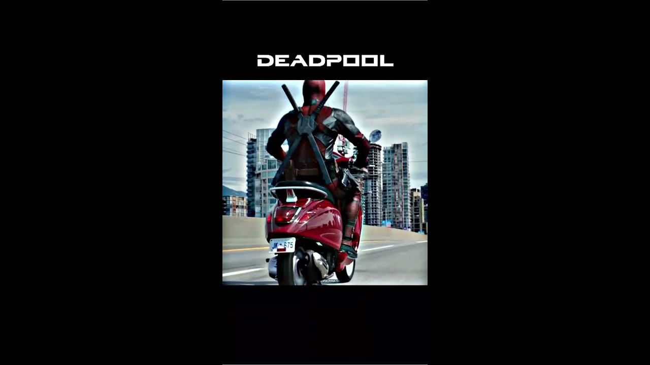 Deadpool Vs Other Super Heros  Marvel Bike Scenes  shorts  industrybaby   deadpool  bike  marvel