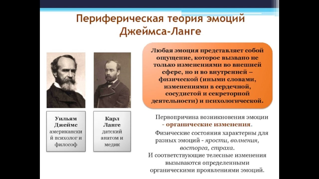 Суть любой теории. Теория эмоций Джеймса Ланге кратко. Периферическая теория эмоций Ланге. Периферическая теория эмоций Джеймса-Ланге. Теория эмоций Джемса Ланге.