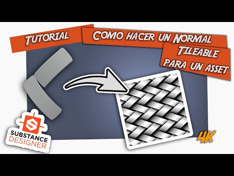 Como crear un SMART_MATERIAL tileable 🤯  SUBSTANCE DESIGNER [Parte 01] (Con GEOMETRIA) 👈