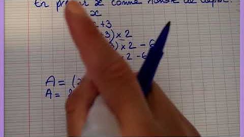 Calcul littéral _ Appliquer un programme de calcul _ 7 _ Cours 4ème